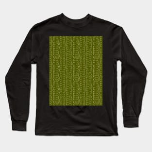 Kiwi and Lime Curly Swirlies Long Sleeve T-Shirt